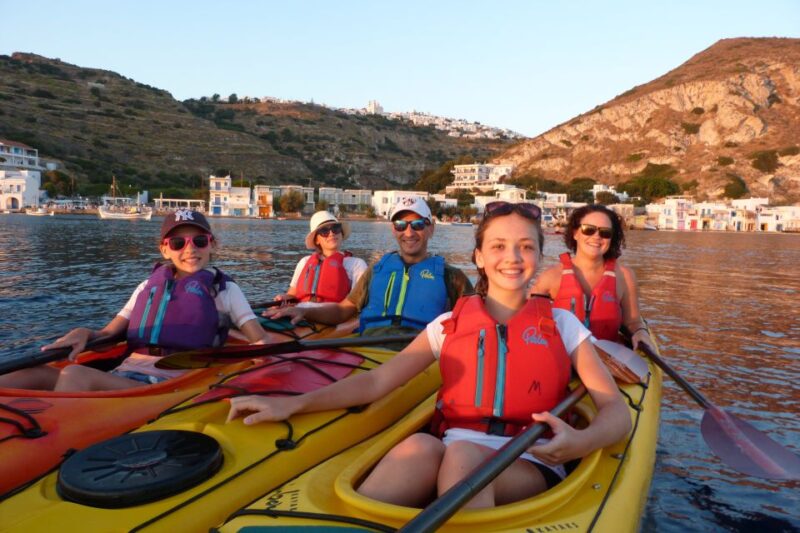 Milos: Sea Kayaking Trip at Sunset With Snack - Participant Suitability