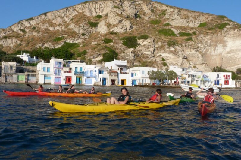Milos: Sea Kayaking Trip at Sunset With Snack - Kayak Options