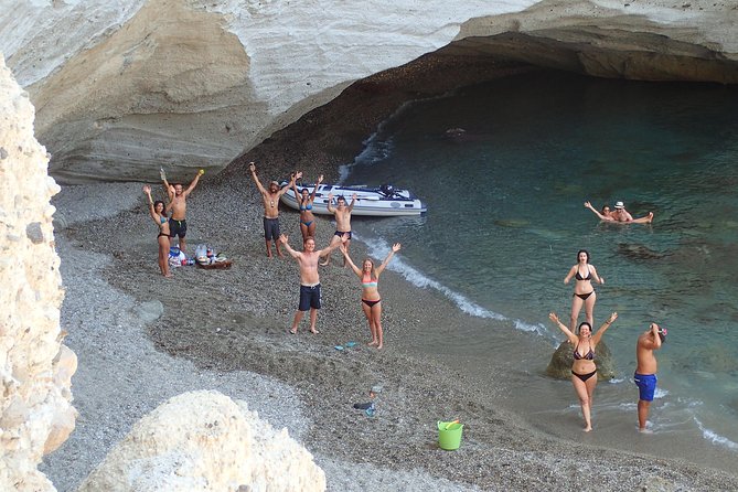 Milos Small-Group Full-Day Cruise With Snorkelling and Lunch - Homemade Appetizers and Greek Salad Lunch
