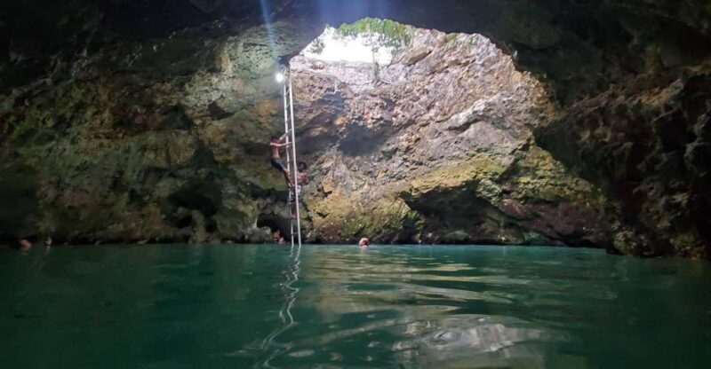 Mineral Spring, Herb Farm, Seven Mile Beach and Ricks Cafe - Private Group Option
