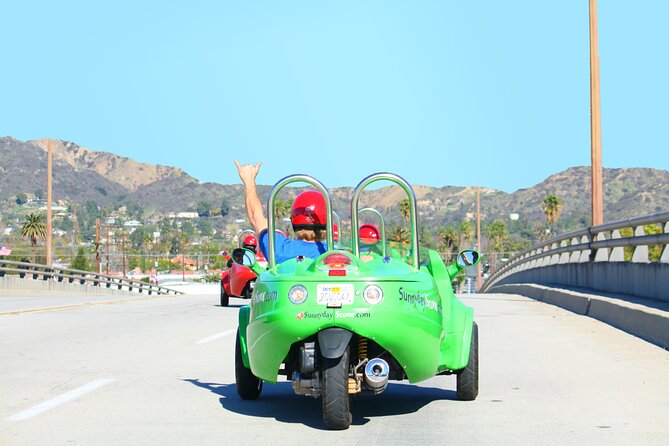 Mini-Car Adventure Ride in LA! Sunny Day Scoot - Vehicle and Safety Specs