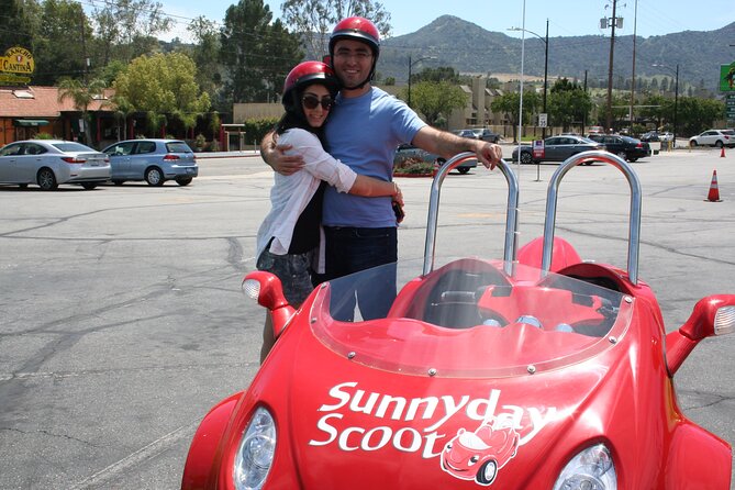 Mini-Car Adventure Ride in LA! Sunny Day Scoot - Tour Scheduling and Guidelines