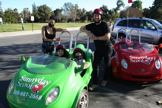 Mini-Car Adventure Ride in LA! Sunny Day Scoot - Capturing the Memories