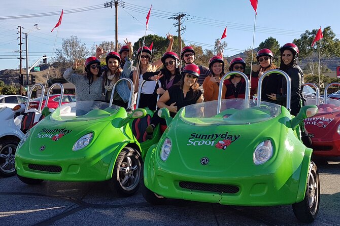 Mini-Car Discover Los Angeles Tour Sunny Day Scoot - Key Points
