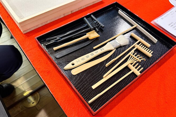 Miniature Japanese Zen Garden Crafting + Tea Experience - Souvenir and Photo Opportunity