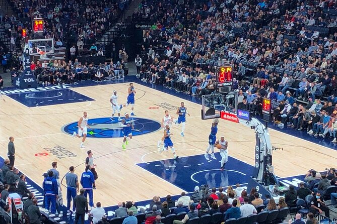 Minnesota Timberwolves Basketball Game Ticket at Target Center - Nearby Attractions