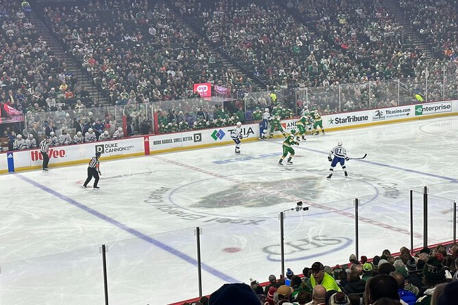 Minnesota Wild Ice Hockey Game Ticket at Xcel Energy Center - Key Points