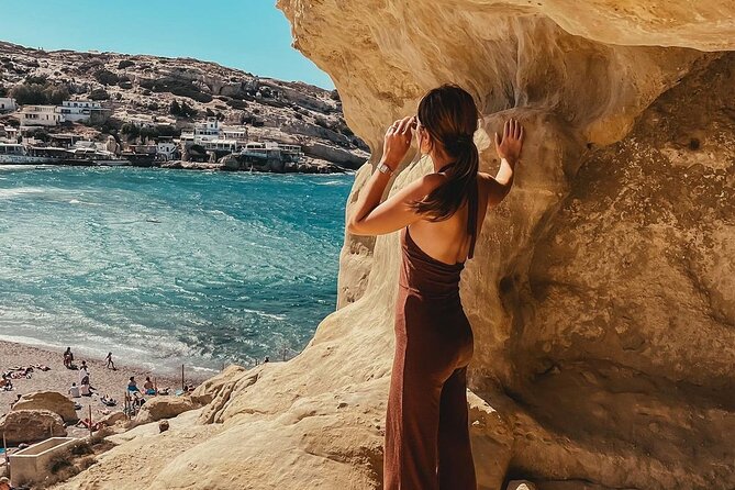 Minoan Luxuries: Ancient Palaces, Messara Wine Routes & Matala - VIP Access and Assistance