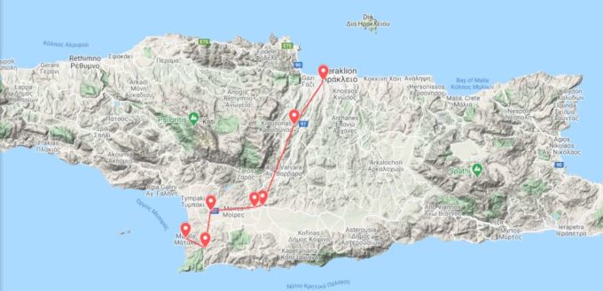 Minoan Luxuries: Ancient Palaces, Messara Wineries & Matala - Unearthing the Messara Valley Vineyards