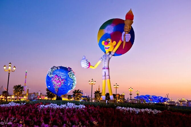 Miracle Garden And Global Village Dubai Tour With Transfers From Abu Dhabi - Exploring Miracle Garden