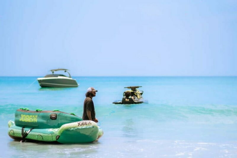 Mirissa & Trincomalee: Inflatable Donut Boat Ride - The Ride: Step-by-Step Breakdown