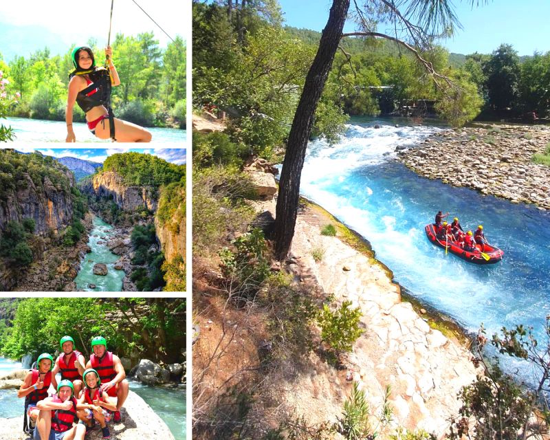 Mix Combo Adventure Tour: Zipline, River Rafting, Canyoning - Transportation and Pickup