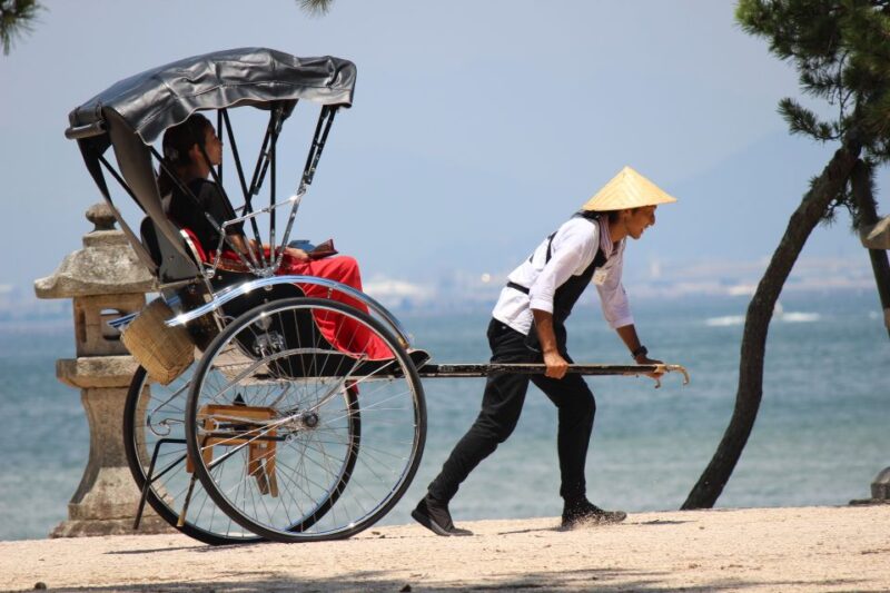 Miyajima: Private Rickshaw Tour to Itsukushima Shrine - Rickshaw Ride and Local Guide