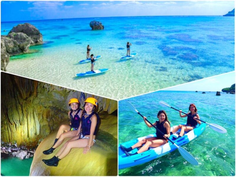 [Miyako 1 Day] Beach Stand up Paddleboarding & Pumpkin Limestone Caving & Canoeing - Key Points