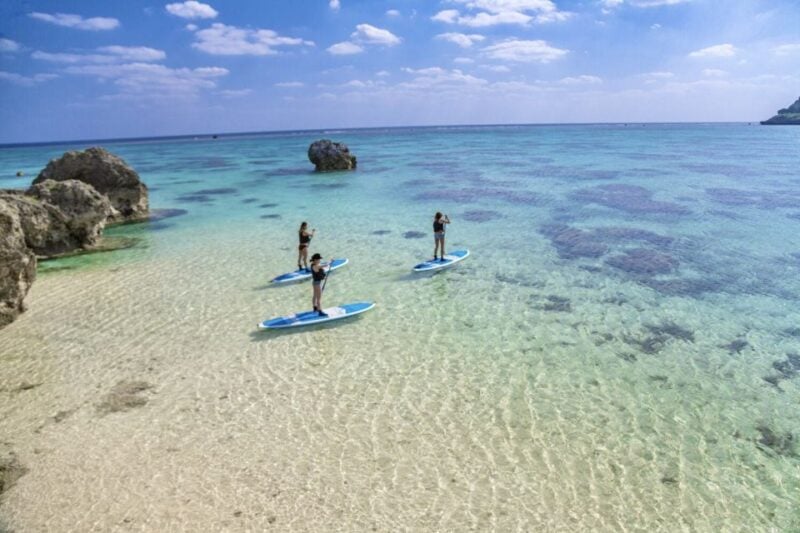 [Miyako 1 Day] Beach Stand up Paddleboarding & Pumpkin Limestone Caving & Canoeing - Itinerary Highlights