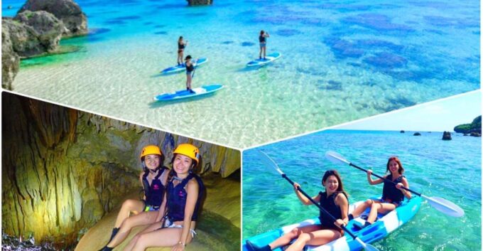 [Miyako 1 Day] Beach Stand up Paddleboarding & Pumpkin Limestone Caving & Canoeing - Duration and Cancellation
