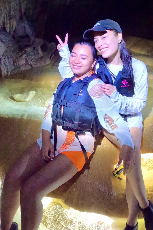 Miyako Island: Pumpkin Limestone Caving & Kayaking - Climbing and Navigating the Limestone Terrain