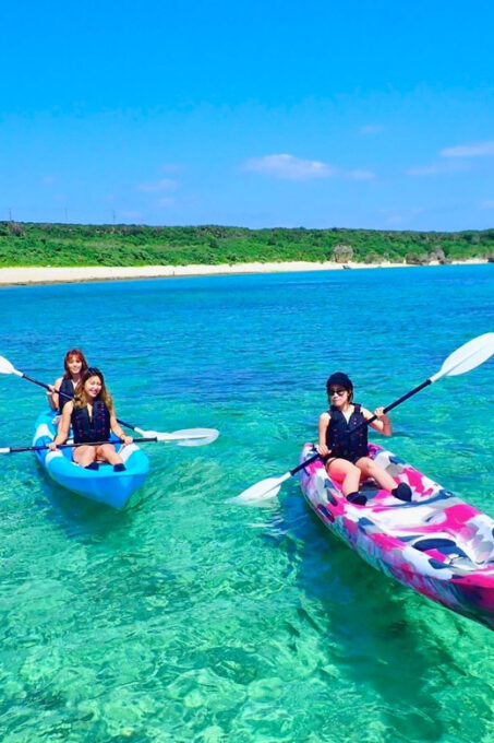Miyako Island: SUP or Canoe at Stunning Blue Beach - Capturing the Moment