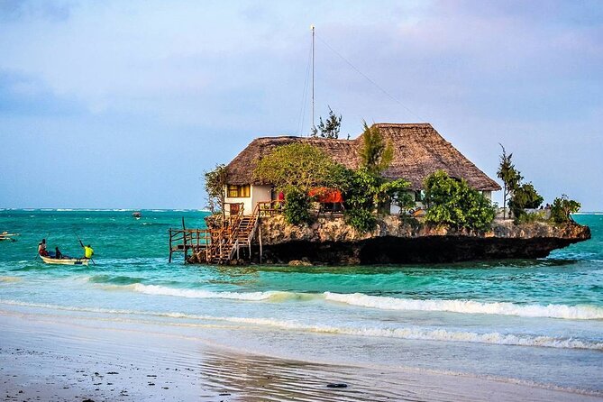 Mnemba Island Tour; The Island Pongwe; Kuza Cave; Paje Beach;The Rock Restaurant - Tour Schedule and Accessibility