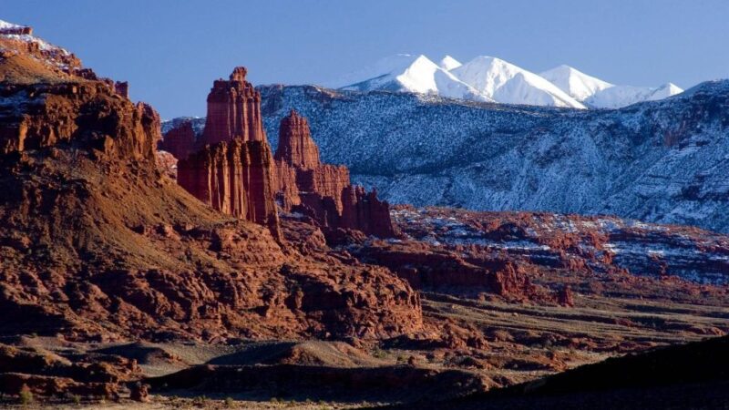 Moab: Backcountry Arches Helicopter Tour - Flight Path