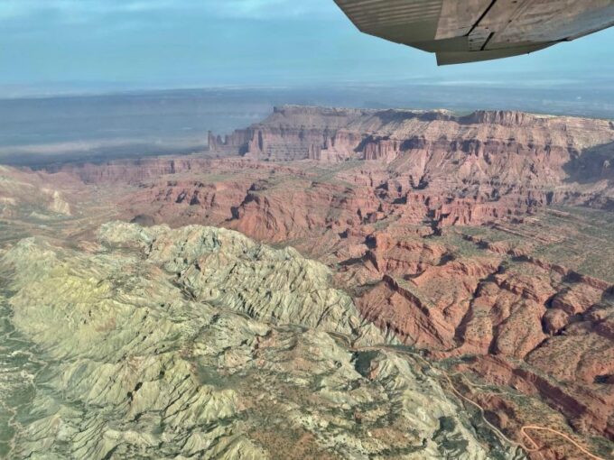Moab: Canyons and Geology Airplane Trip - Highlights of the Route