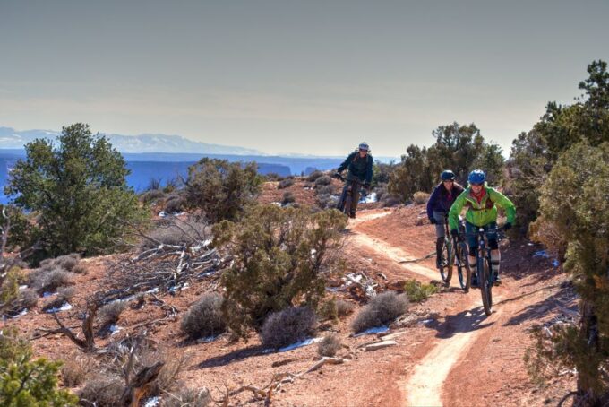 Moab: Dead Horse Point Singletrack Mountain Biking Tour - Meeting Point