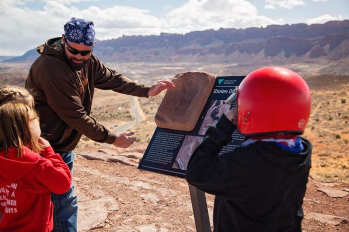 Moab: Hells Revenge Self-Driven Guided UTV Tour - Free Cancellation