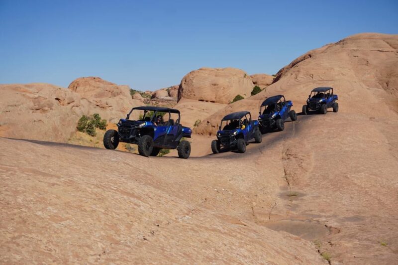 Moab: U-Drive UTV Guided Hells Revenge Adventure - Reservation and Cancellation