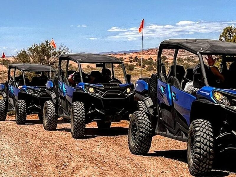 Moab: U-Drive UTV Sunset Guided Adventure on Hells Revenge - Key Points