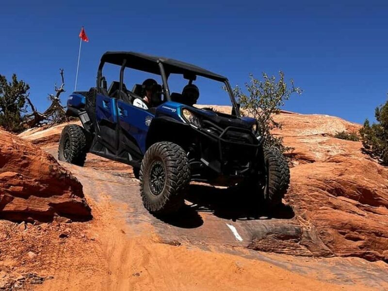 Moabs #1 Rated Guided U-Drive Hells Revenge Off-Road Tour - An Unforgettable Off-Road Experience
