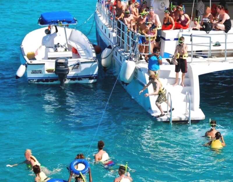Mobay Catamaran (Swim/Snorkel) Fr Reading to Margarittaville - Experience Highlights