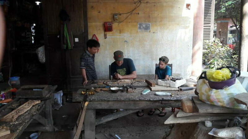 Moc Thon Woodtales - Wood Carving in a Hanoi Hidden Villa - Key Points