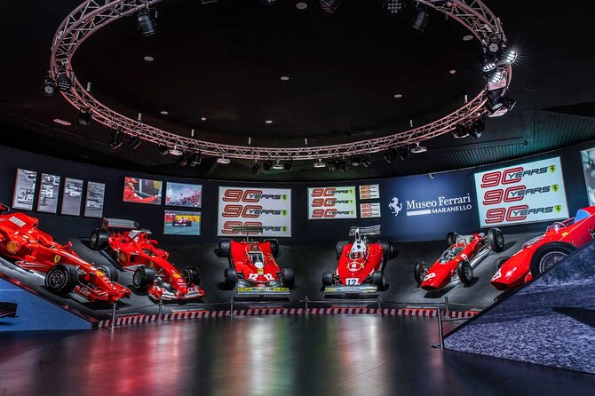 Modena: Explore the World of Ferrari Museum in Maranello - Touring the Ferrari Exhibits