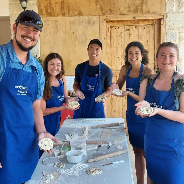 Moires: Cooking Class and Meal at a Family Olive Farm - Tasting Local Cretan Wine