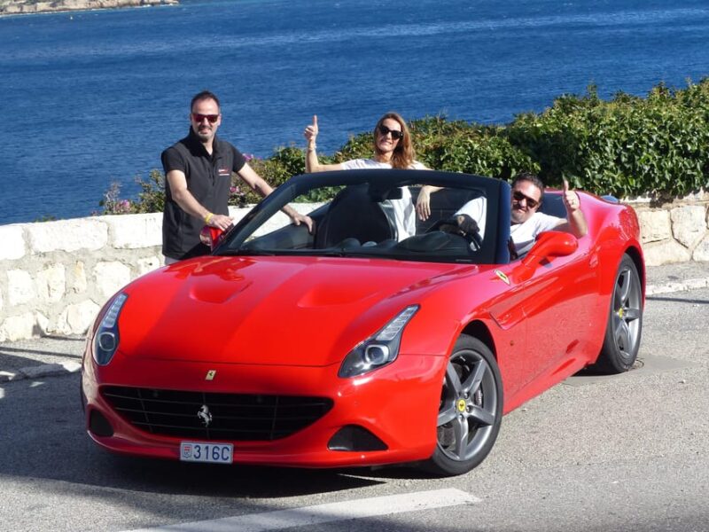 Monaco: 2 or 3 Hour Sight-driving in a Ferrari California T - Unforgettable Driving Adventure