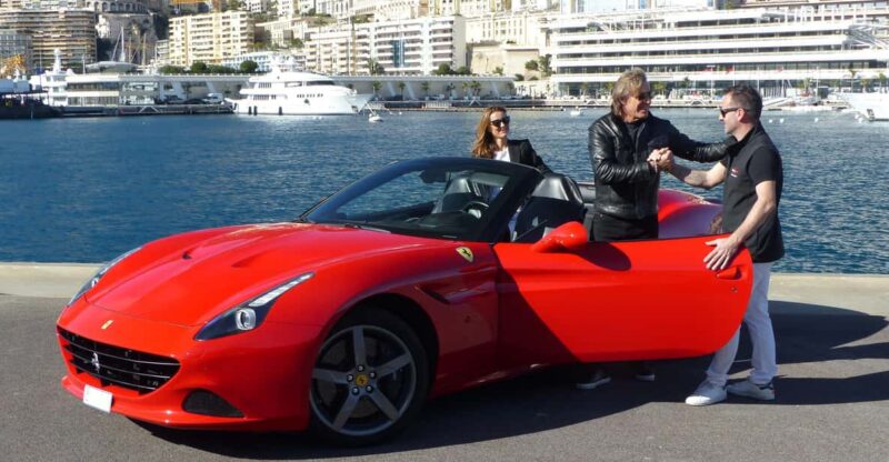 Monaco: 2 or 3 Hour Sight-driving in a Ferrari California T - Scenic Routes and Backdrops