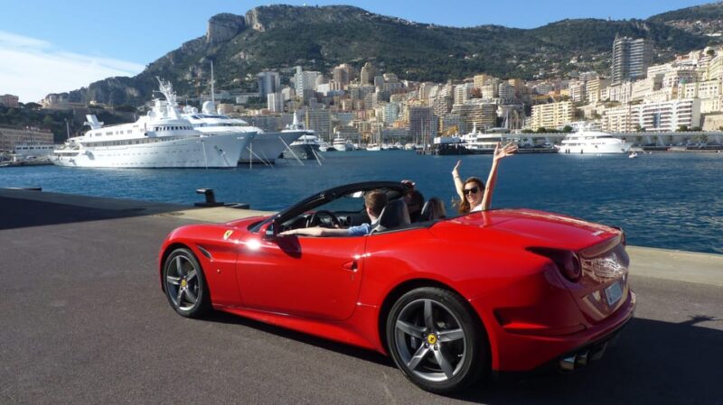 Monaco: 2 or 3 Hour Sight-driving in a Ferrari California T - Driver and Passenger Options