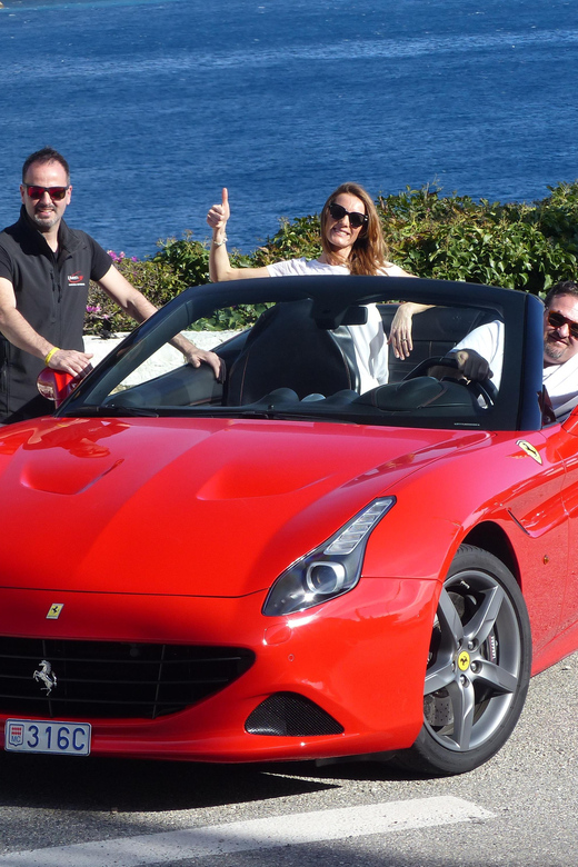Monaco: 2 or 3 Hour Sight-driving in a Ferrari California T - Professional Instructor Guidance