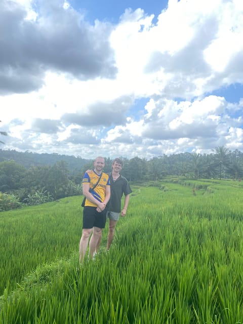 Monkey Forest, Waterfall ,Temple and Rice Terrace - Itinerary