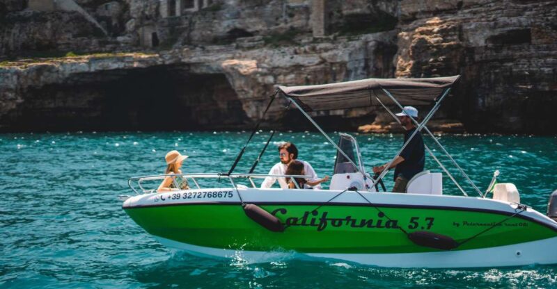 Monopoli: Private Polignano a Mare Grottos Speedboat Cruise - Key Points