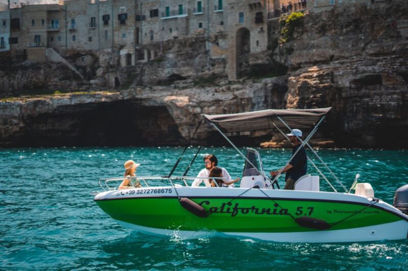 Monopoli: Private Polignano a Mare Grottos Speedboat Cruise - Highlights of the Itinerary