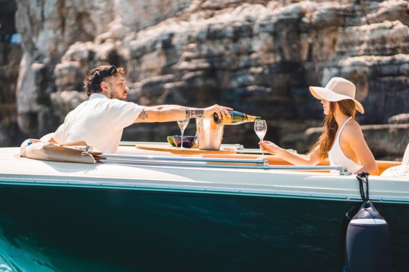 Monopoli: Private Sightseeing Speedboat Tour With Champagne - Key Points