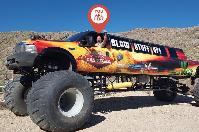 Monster Truck Drive AND Shoot Combo Package - Key Points