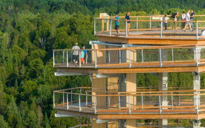 Mont-Tremblant: Laurentians Treetop Observatory and Walk - Treetop Observatory and Walk