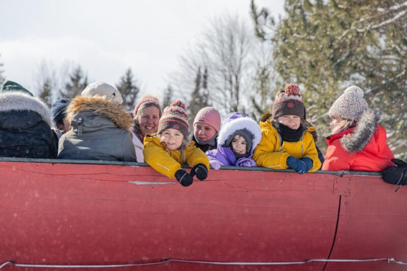 Mont-Tremblant: Sleigh Ride W/ Storytelling & Hot Chocolate - Meeting Point