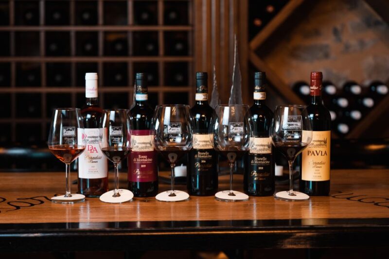Montalcino: Private Cellar Tour, Wine Tasting & Appetizers - Wine Tasting Experience
