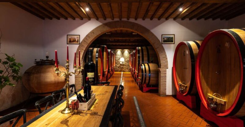 Montalcino: Private Cellar Tour, Wine Tasting & Appetizers - Booking and Directions