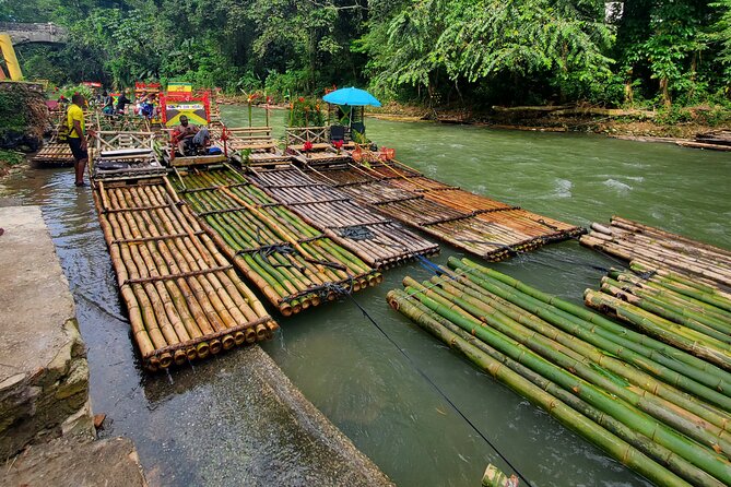 Montego Bay Bamboo Rafting & Limestone Massage Private Transfer. - Overview of the Experience