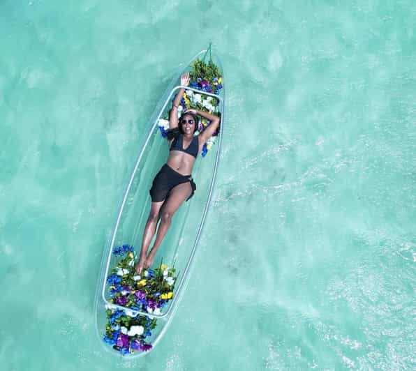 Montego Bay Clear Kayak Drone Photo Shoot - Location and Duration