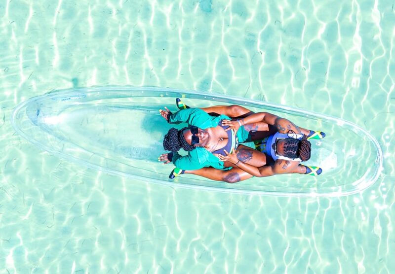 Montego Bay: Crystal Clear Kayak Drone Singles Photo Shoot - Itinerary and Pickup Locations